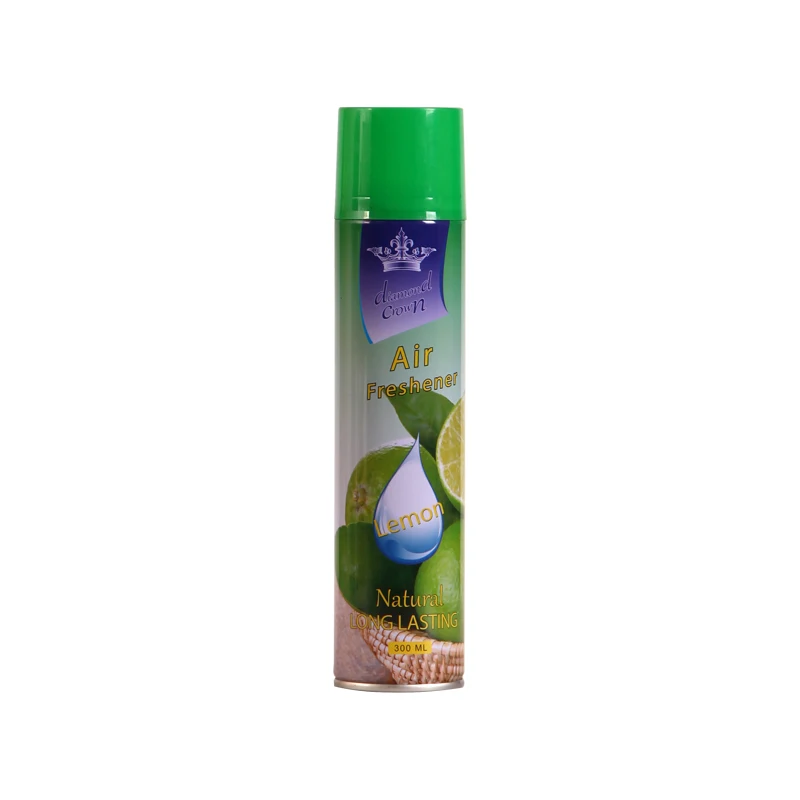China Factory Cheap Price Display 300Ml Aerosol Can Air Freshener Spray Refill