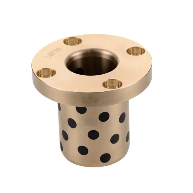 China Factory Precision Bearing Accessories Copper Bushing Sleeves Bushes Brass Graphite Bronze Bushings
