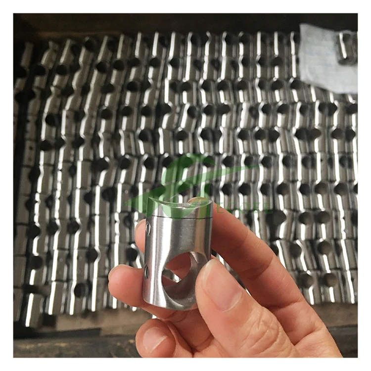 Custom Factory Cast Stainless Steel 304/316 Tube Bracket for Balcony Stair Handrails Balustrades & Handrails Railing Bar Holder