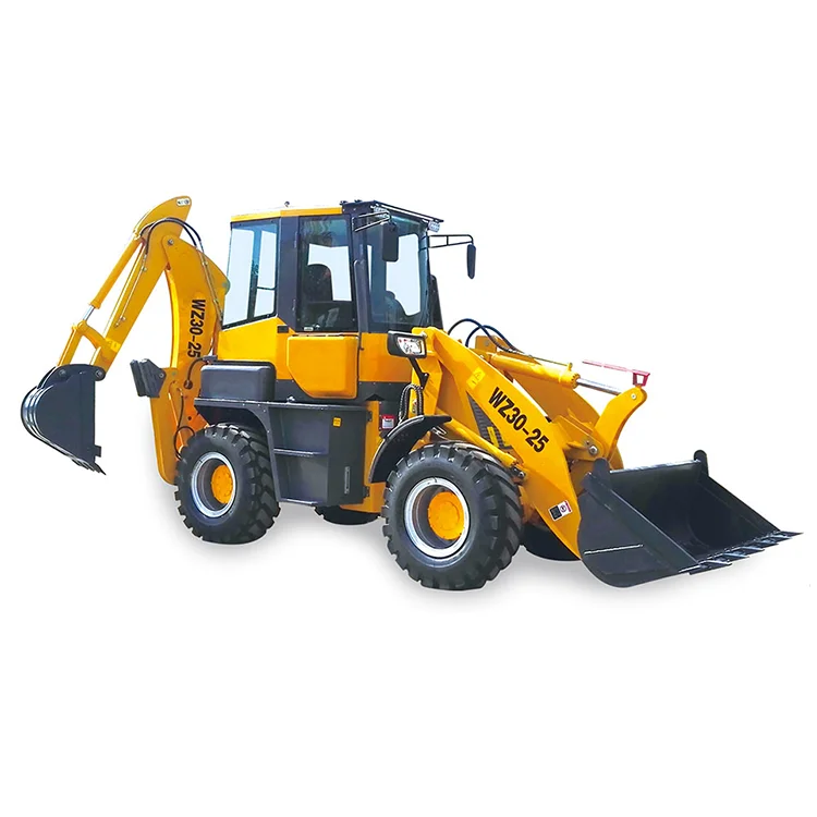 brand new hydraulic miniature excavator loader, backhoe loader