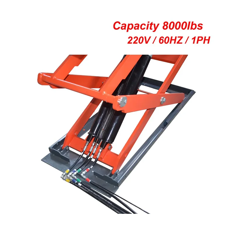 Fostar CE ISO Workshop Direct Factory Portable Automatic Hydraulic Customization Ultra Thin Small Tyre Scissor Car Lift For Sale