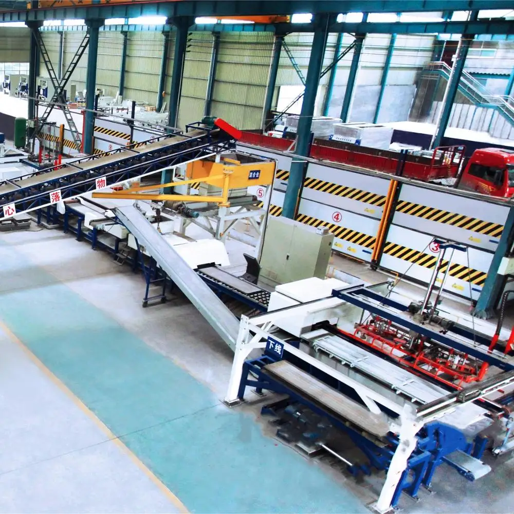 Автоматическая производственная линия гипсокартона