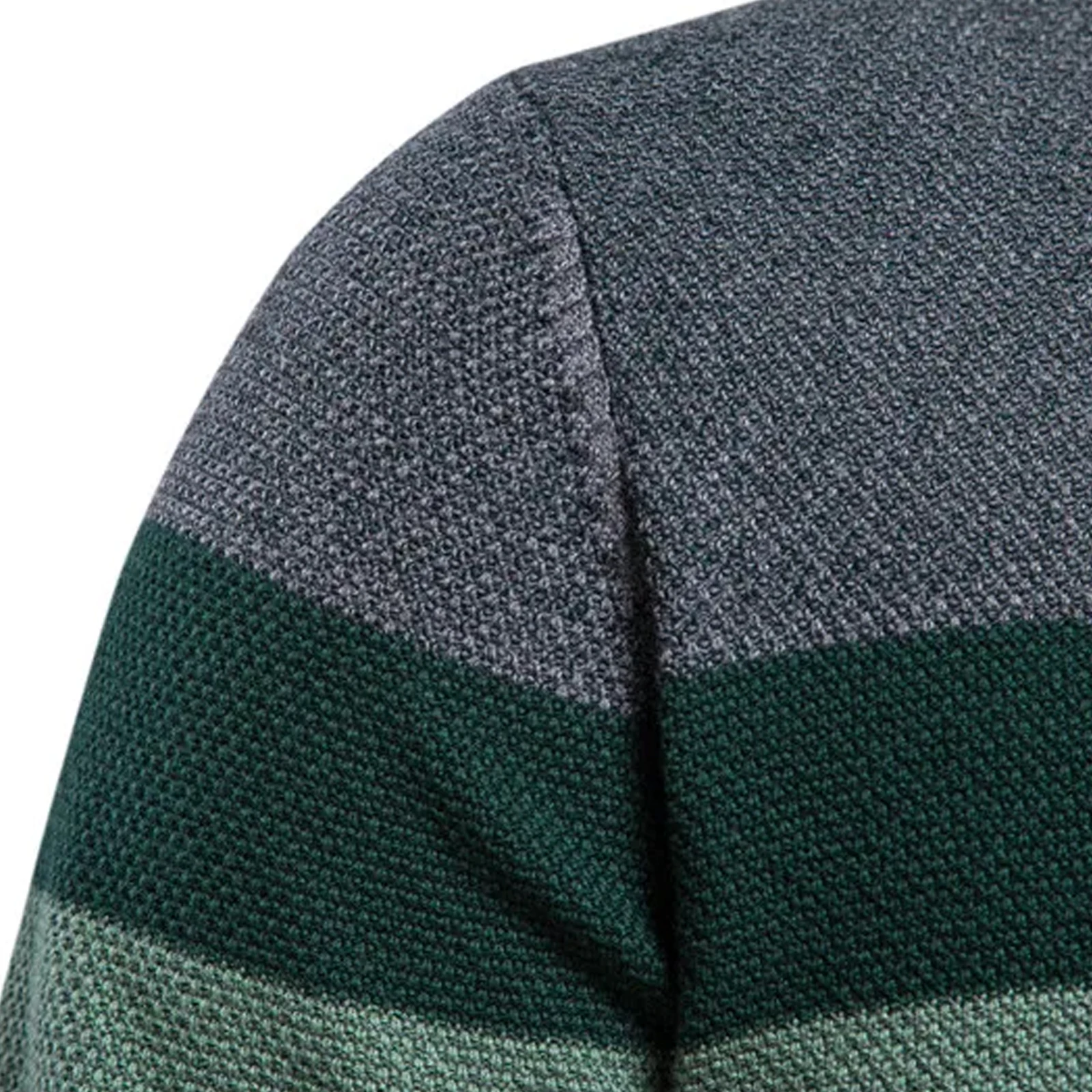 Knitwear Manufacturer Custom Crew Neck Male Cotton Stripe Knitwear Man Sweater for Men