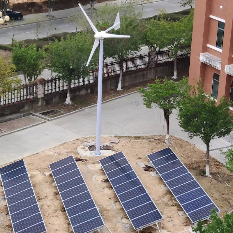 High Electricity Wind Generation System Three Phase 10kw Horizontal Axis Wind Turbine Generator