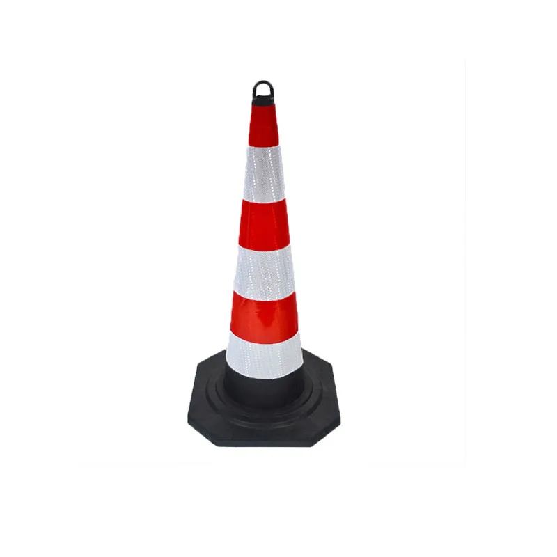 50cm rubber-plastic road cone for highway road traffic facility cone