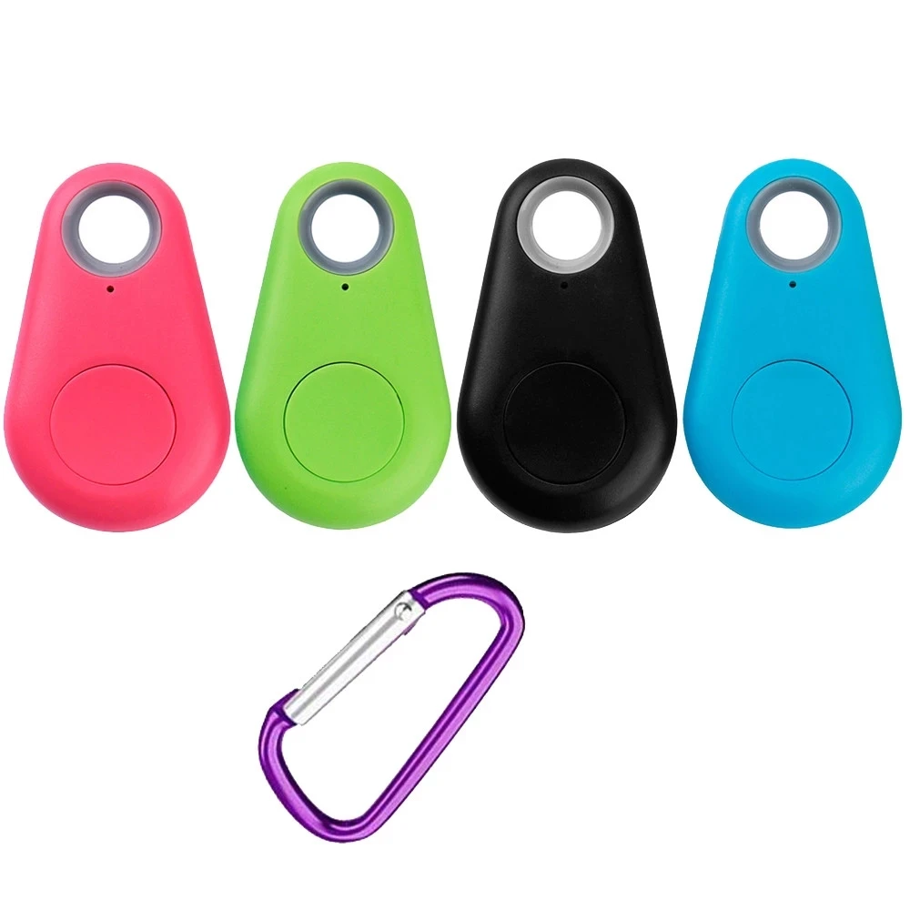Smart Pets Locator Mini GPS Tracker Anti-Lost Waterproof BT Key Finder Wireless Alarm Sensor Device Luggage Purse Locator