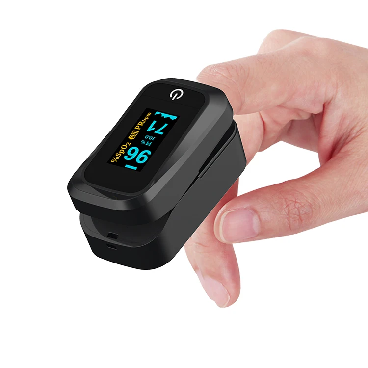 
Family Healthcare Medical Devices Equipment Blood Oxygen Saturation Monitor Oximeterpulse Pulse Oximeter 