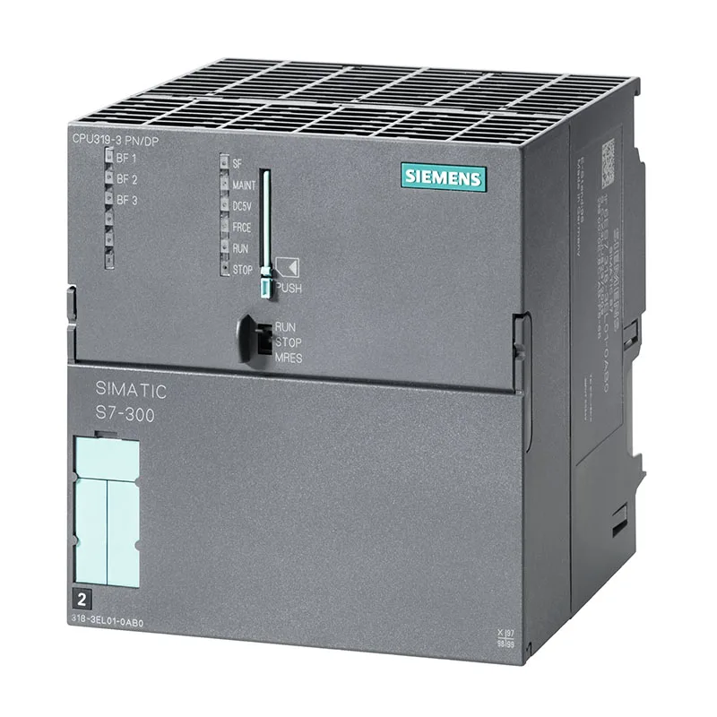 Hot sale 100% original PLC Industrial controls S7-300 CPU 319-3 PN/DP  6ES7321-1BH02-0AA0 6ES7318-3EL01-0AB0