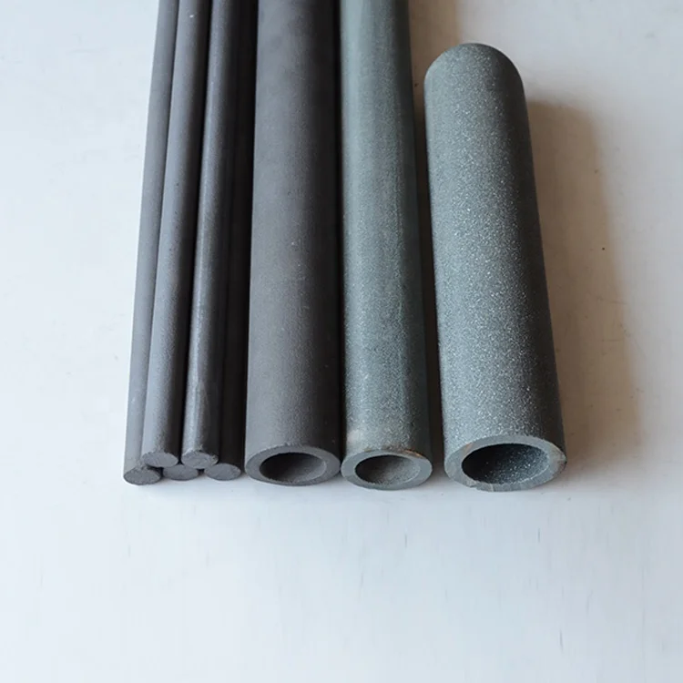 High Hardness High Temperature Resistance Refractory Silicon Carbide Sic Ceramic Tube Pipe Bush