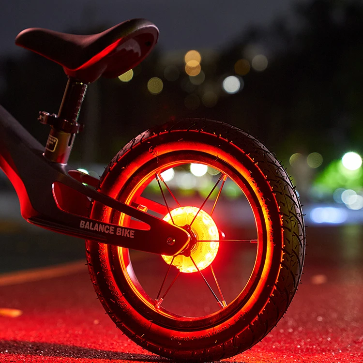 Upgrade Mountain Bicycle Accessories Rechargeable Bike Wheel Lights Hub Tire Lights Spoke lamp with Light sensor