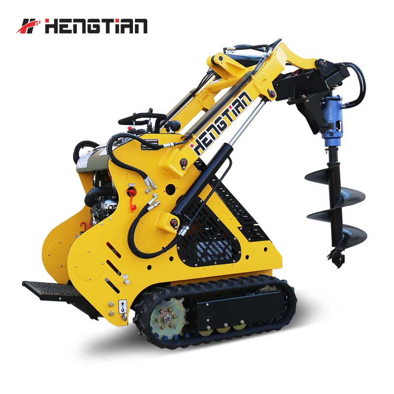 Portable Gasoline Post Hand Earth Tree Planting Tree Planting Auger Hole Digger for Skid Steer Loader