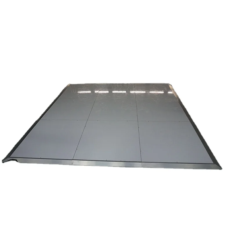 wooden dance floor for wedding removable dance floor in glossy white color