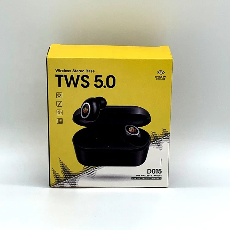 
V5.0 sports stereo wireless waterproof blue tooth headset Earbuds Headphone 