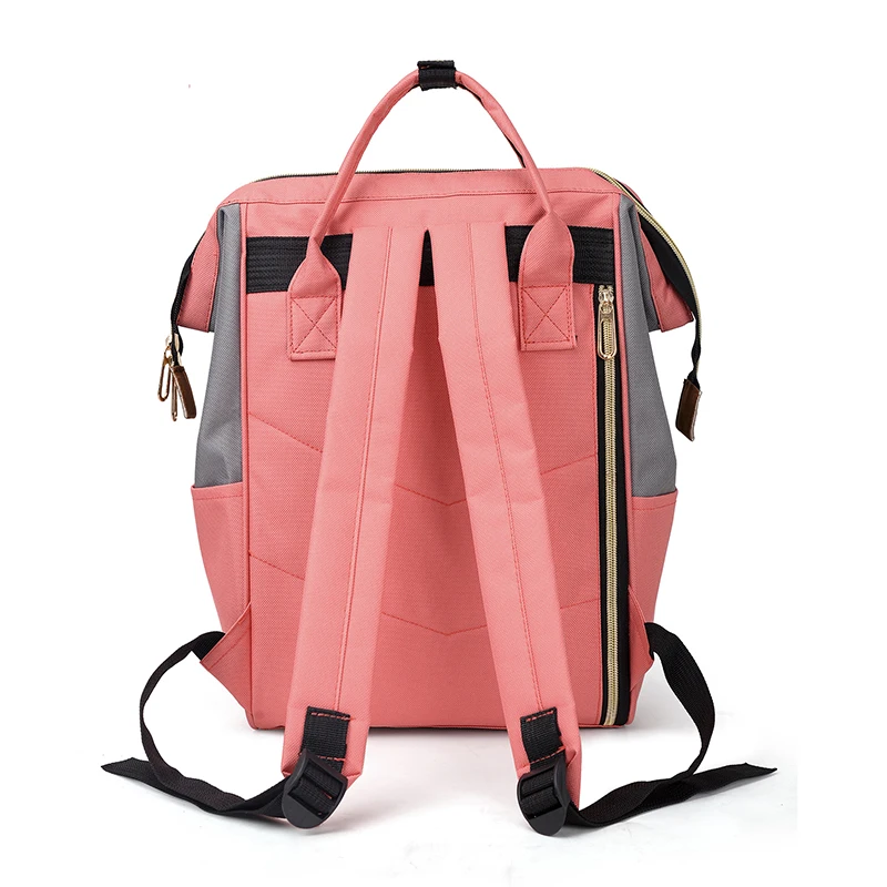 Top Sale Colorful High Quality Large Capacity Waterproof Mommy Nappy Bag Women Baby Diaper Bag Backpack