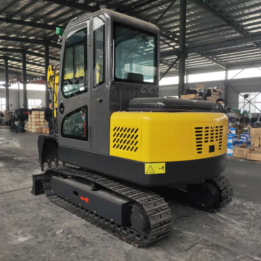FREE SHIPPING Mini Excavator 3.5 Ton EPA Farm Used New Crawler Digger  Engine Chinese small Excavators 1 ton 2 ton Machine