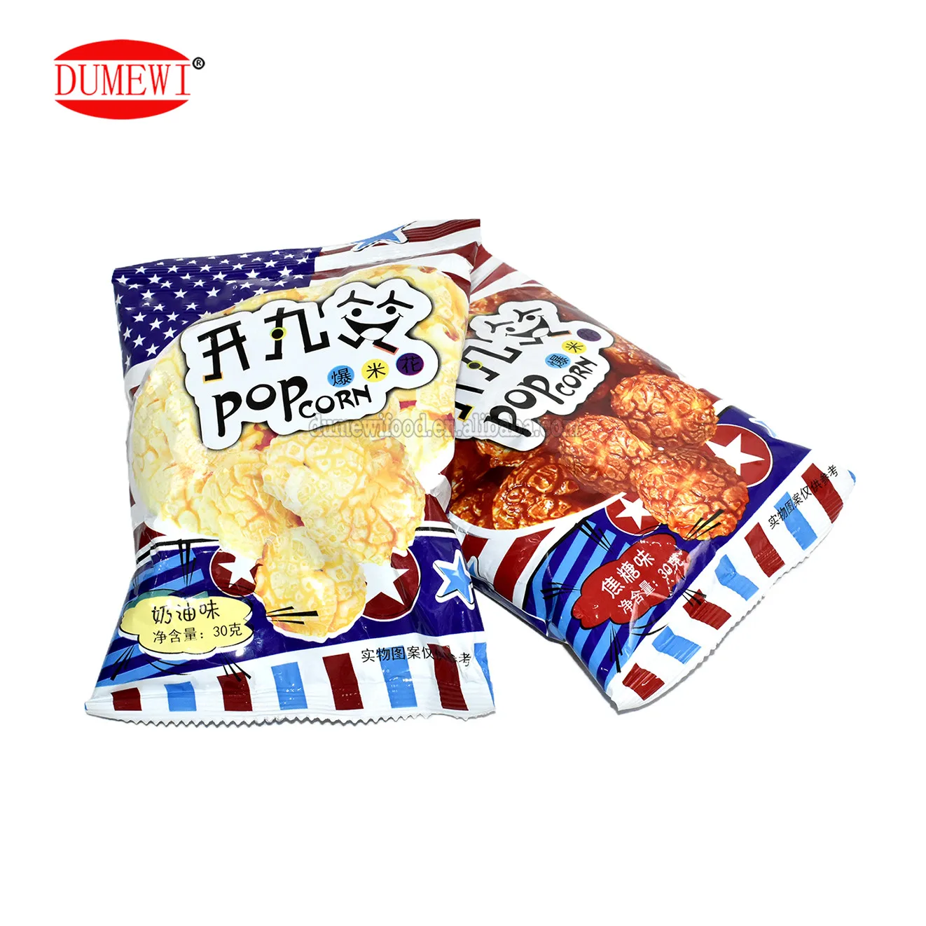 sweet coated popcorn snacks foods