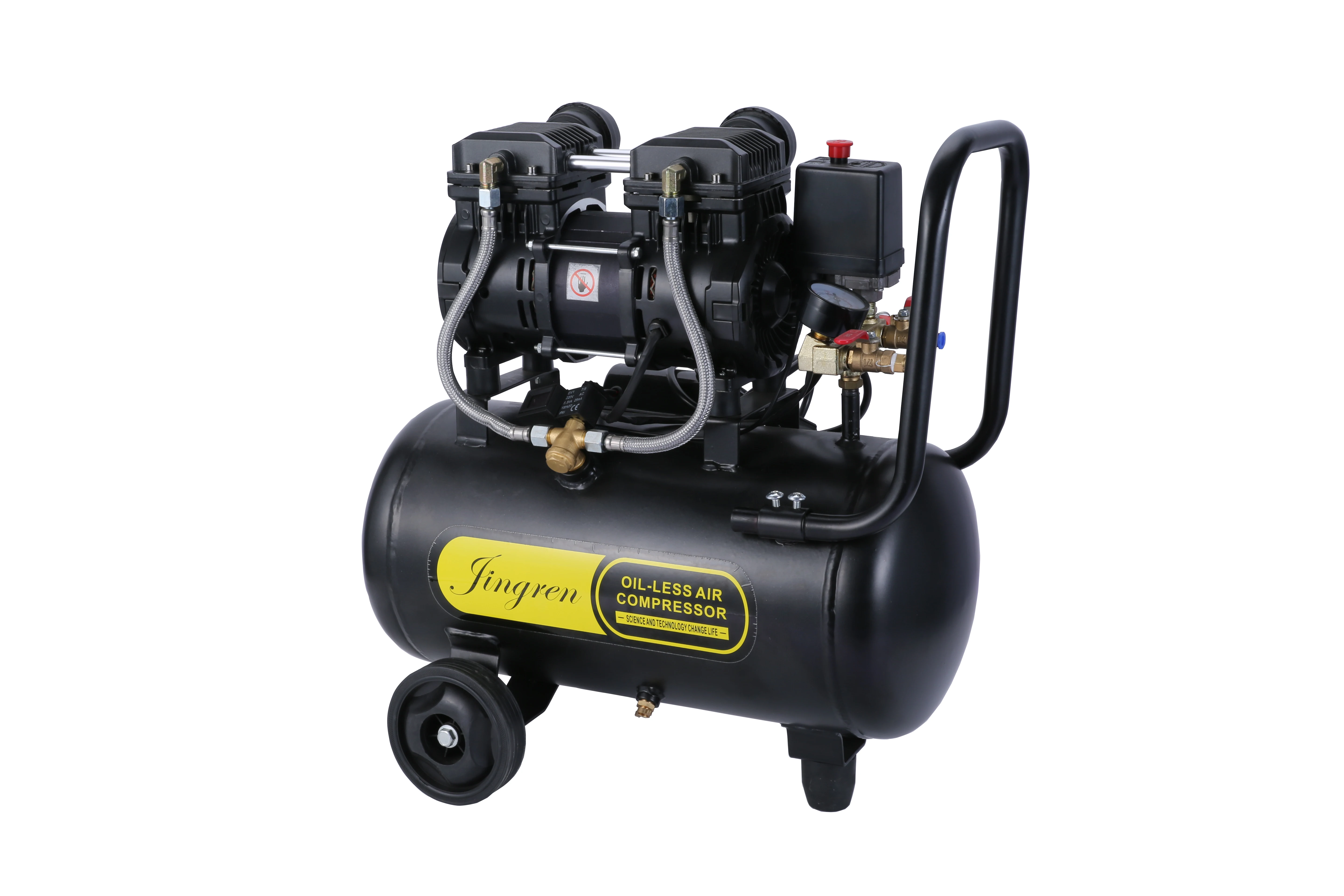 The newest style 2 pole oil free ultra silent air compressor for sale