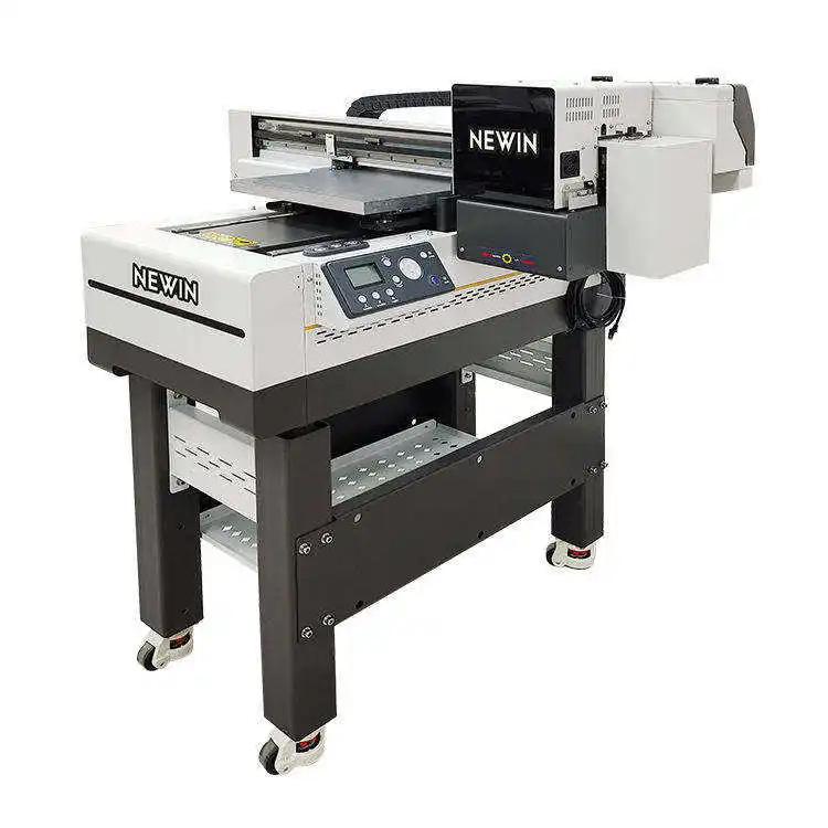 Multipurpose mini small pvc card bottle golf desktop rotary a3 flatbed uv printer flat bed printing machine