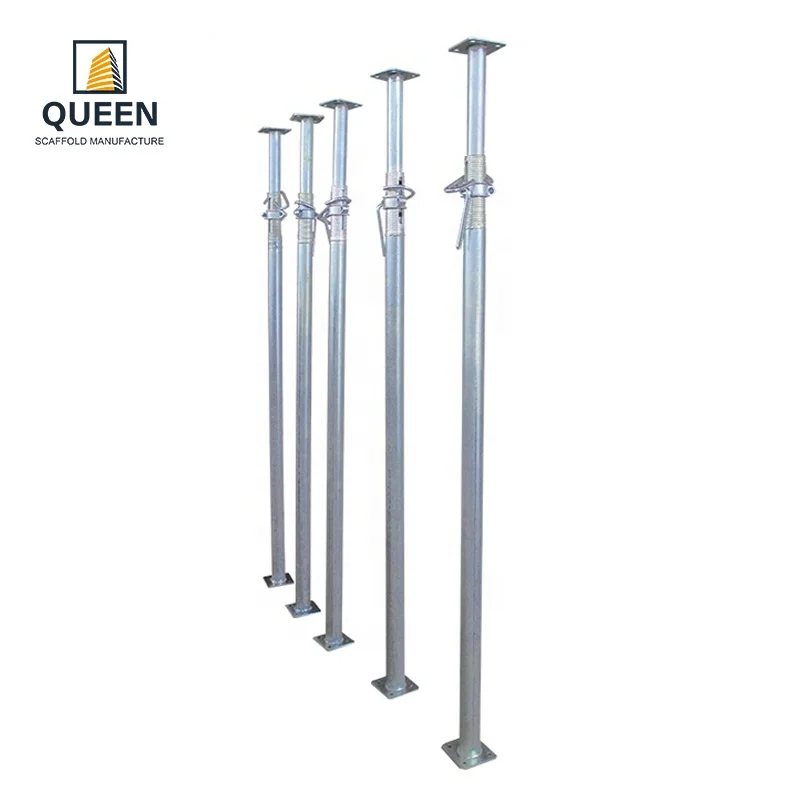 Строительные леса Linyi queen 2200-3900 мм окрашенные трубы опорные швартовые стойки регулируемые стальные нажимные