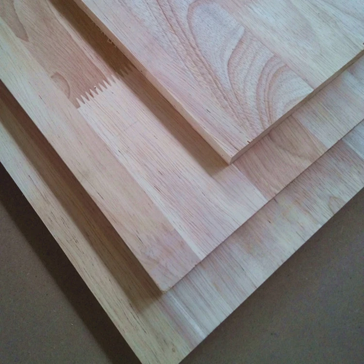 Мебельного щита E0 E1 Fsc каучуковое дерево тарелки использование для мебели для экспорта древесины резиновый палец совместные деревянная доска