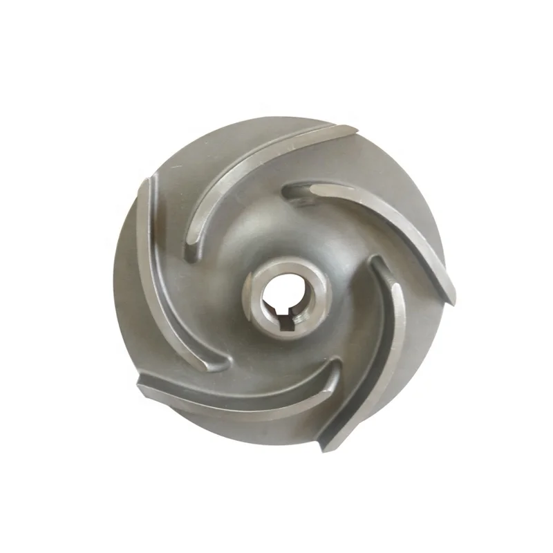 Custom Water Pump Impeller Aluminum Alloy High Pressure Impeller Water Pump Parts