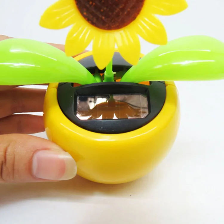 
Smile funny Flower solar dancing toys 
