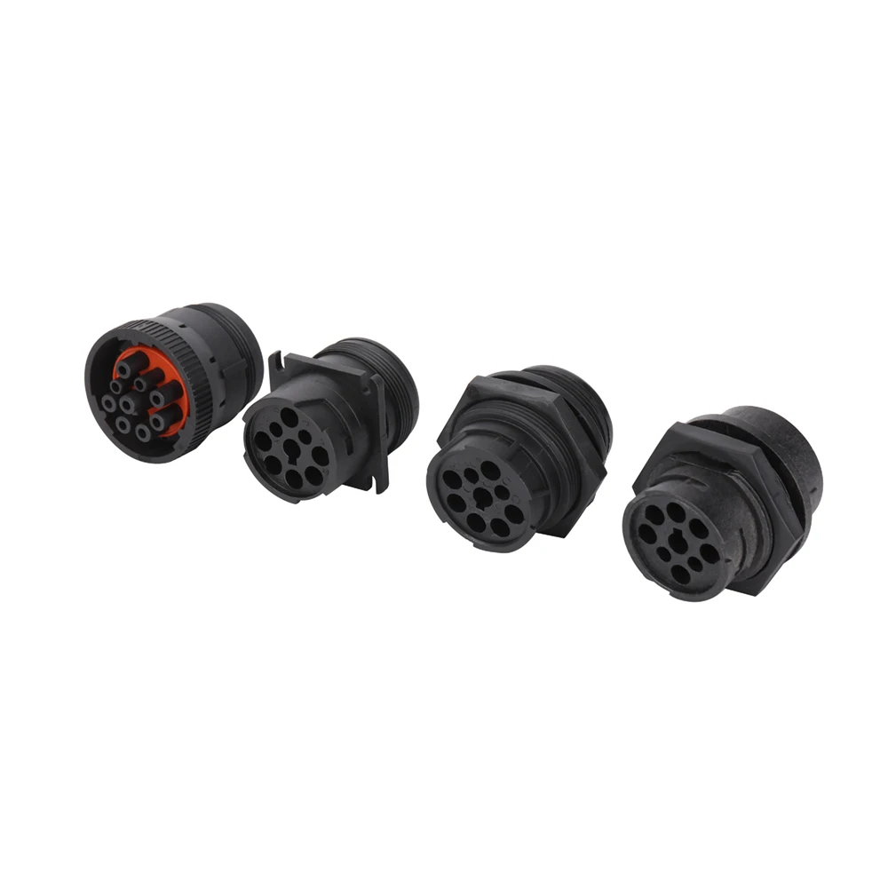 Molex 3.0 22Pin Male To J1939 9pin Male plug Connector OBD2 eld cable
