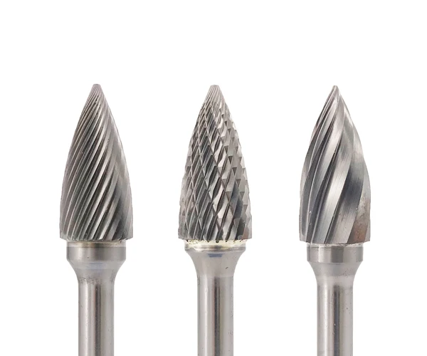 Customized G1625 nonferrous cut cbn carbide burr for aluminum