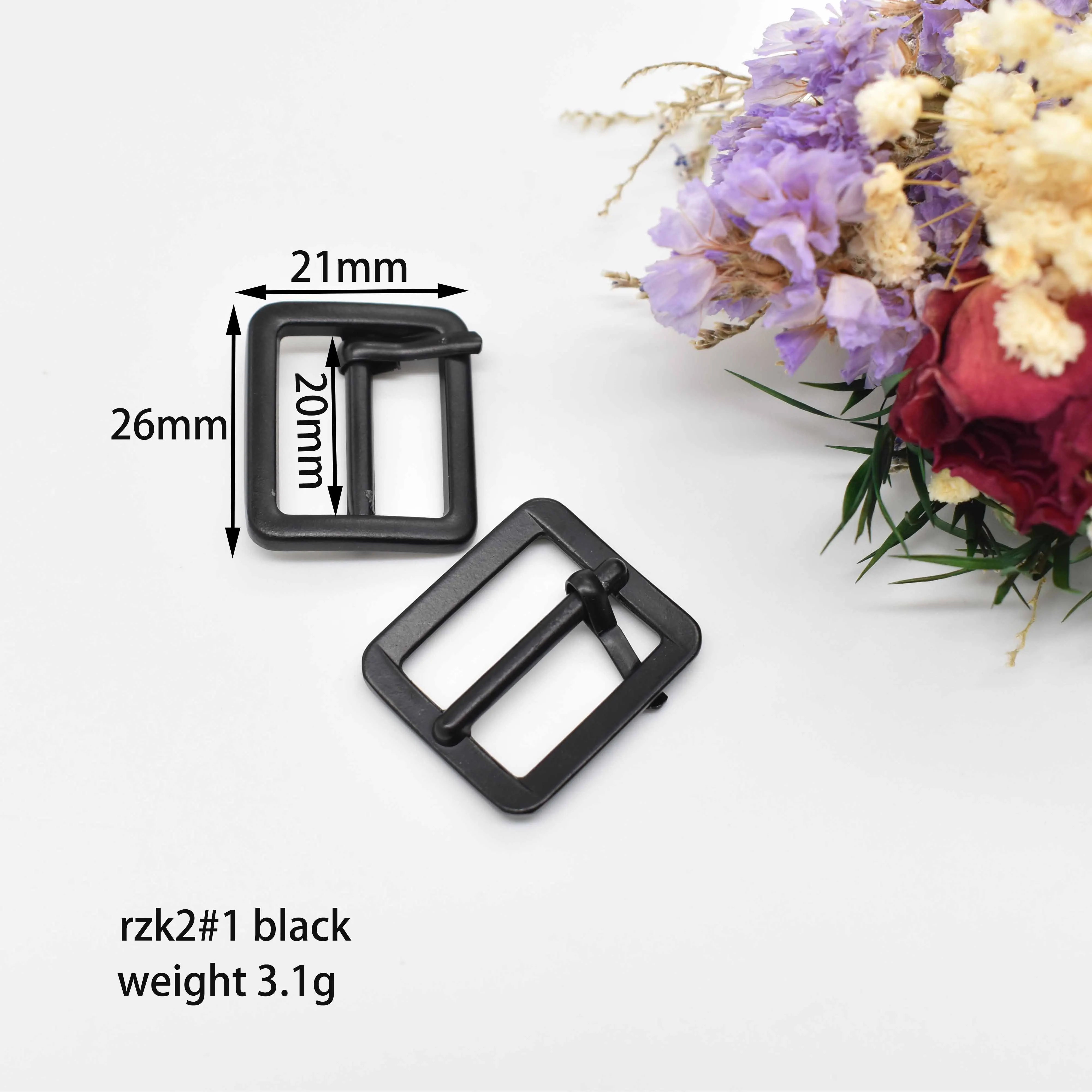 Factory supply 20mm 25mm 30mm Garment Accessories Hardware Adjustable pin buckle