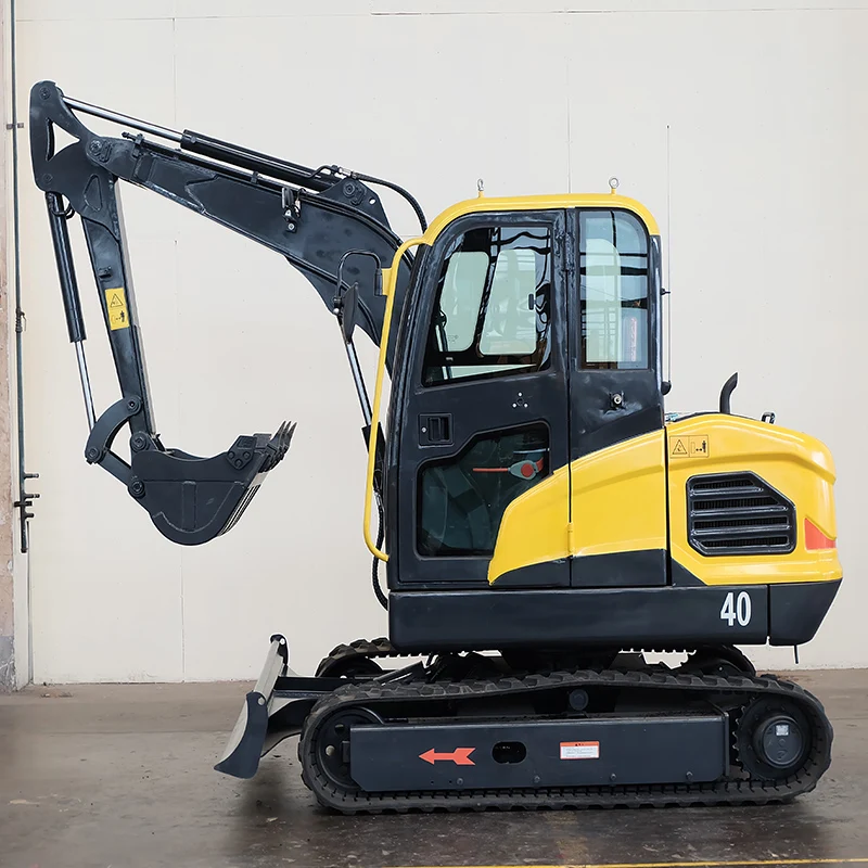 FREE SHIPPING Mini Small Digger CE/EPA/EURO 5 China Mini Excavators 4 Ton