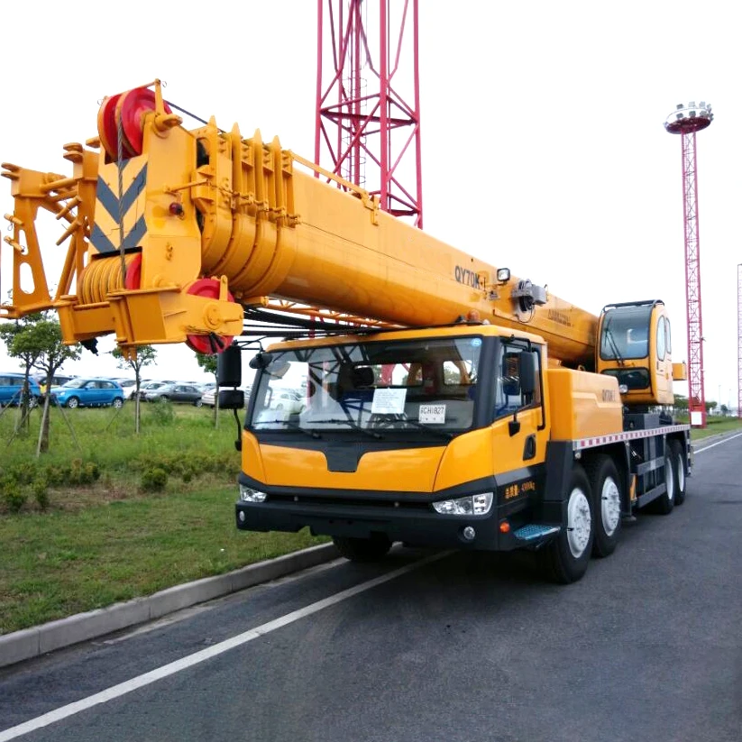 Новый автокран QY70KD 6 колес 70 тонн гидравлический мобильный