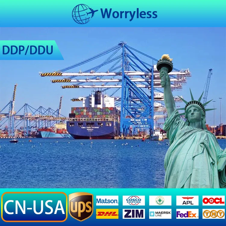 China sea Shipping Cheap Ocean Freight Professional shipping Forwarder From China to USA