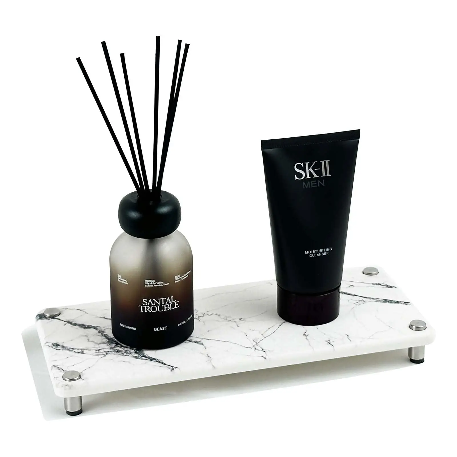 CF Marble Design Water Absorbent Diatomite Coasters Diatomaceous Earth Bathroom Trays Kitchen Soap Dish Stone