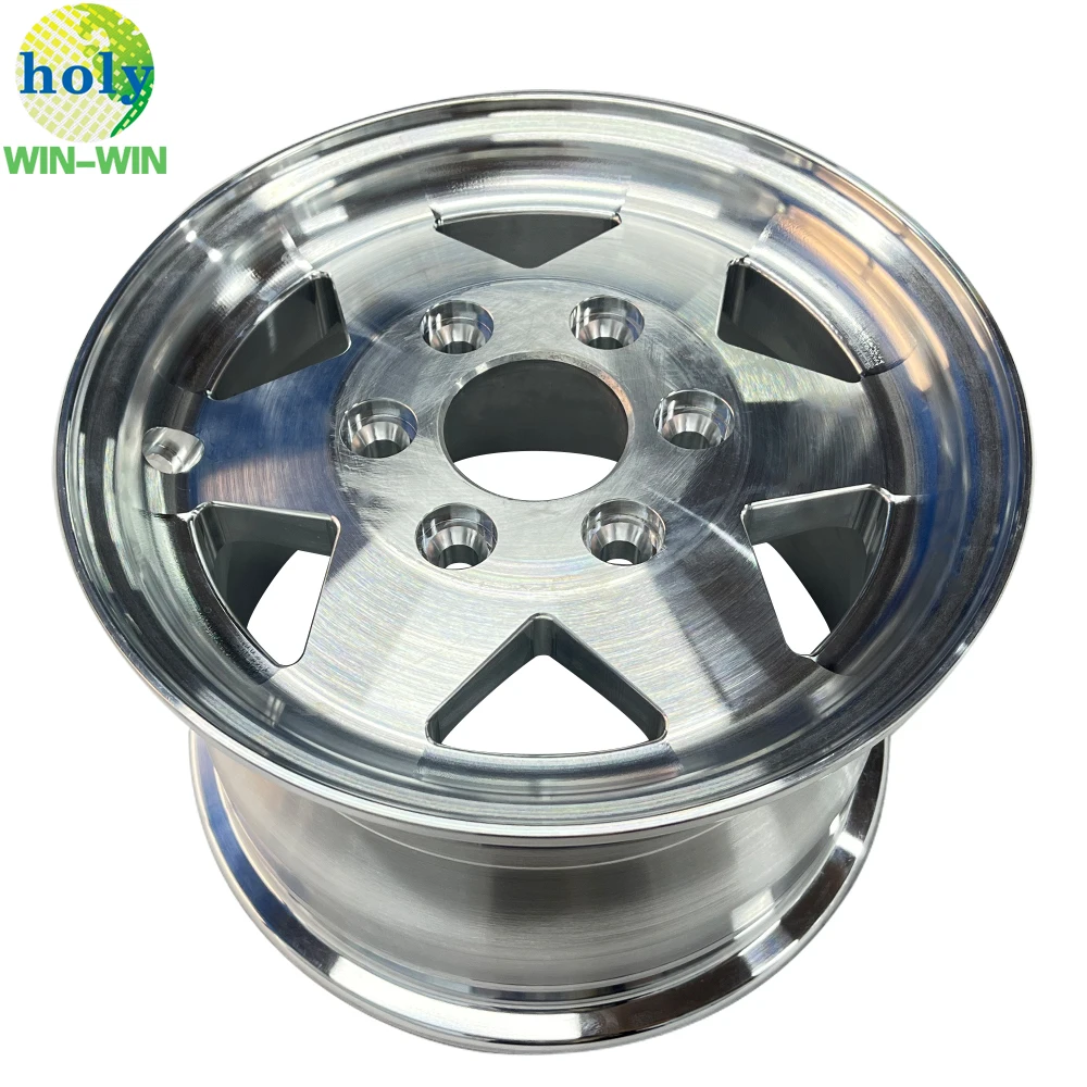 Customized Aluminum Wheel CNC Turning Machining Auto Parts with Precision CNC Machining Services