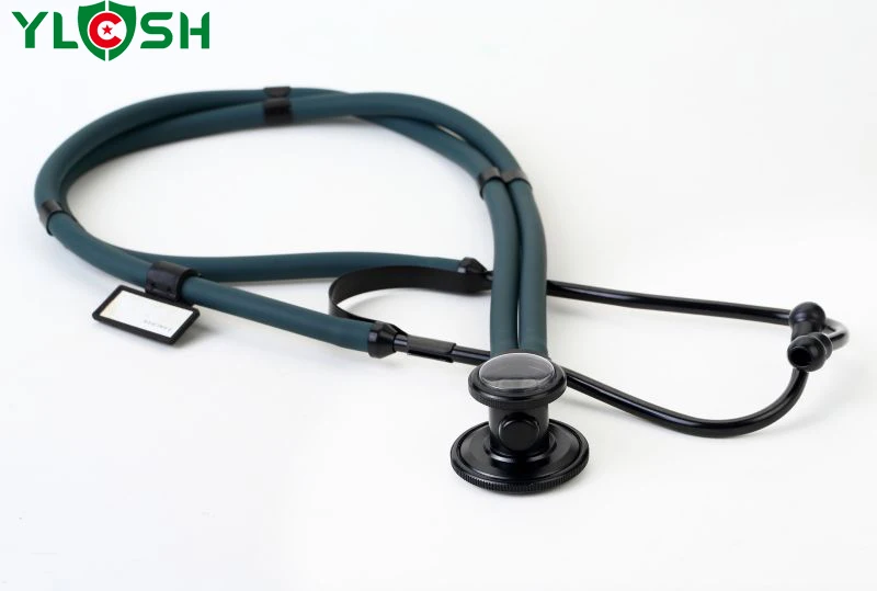 Portable stethoscope  Deluxe Dual-Head stainless steel medical Stethoscope with high quality