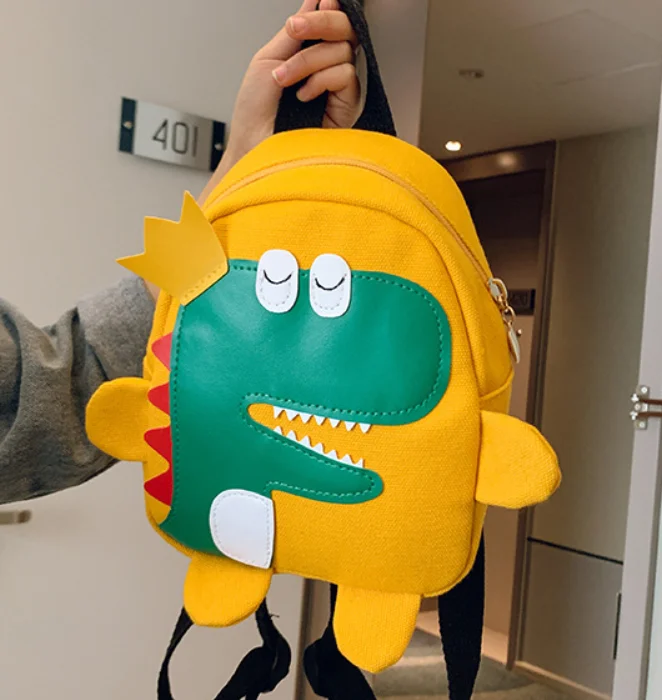 2021 Hot selling for kindergarten kids backpack dinosaur cartoon pattern bags