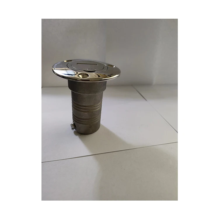 Polished 316 stainless steel deck filler Hatch Latches Locks Slam Latch With Key For Marine Boat hardware