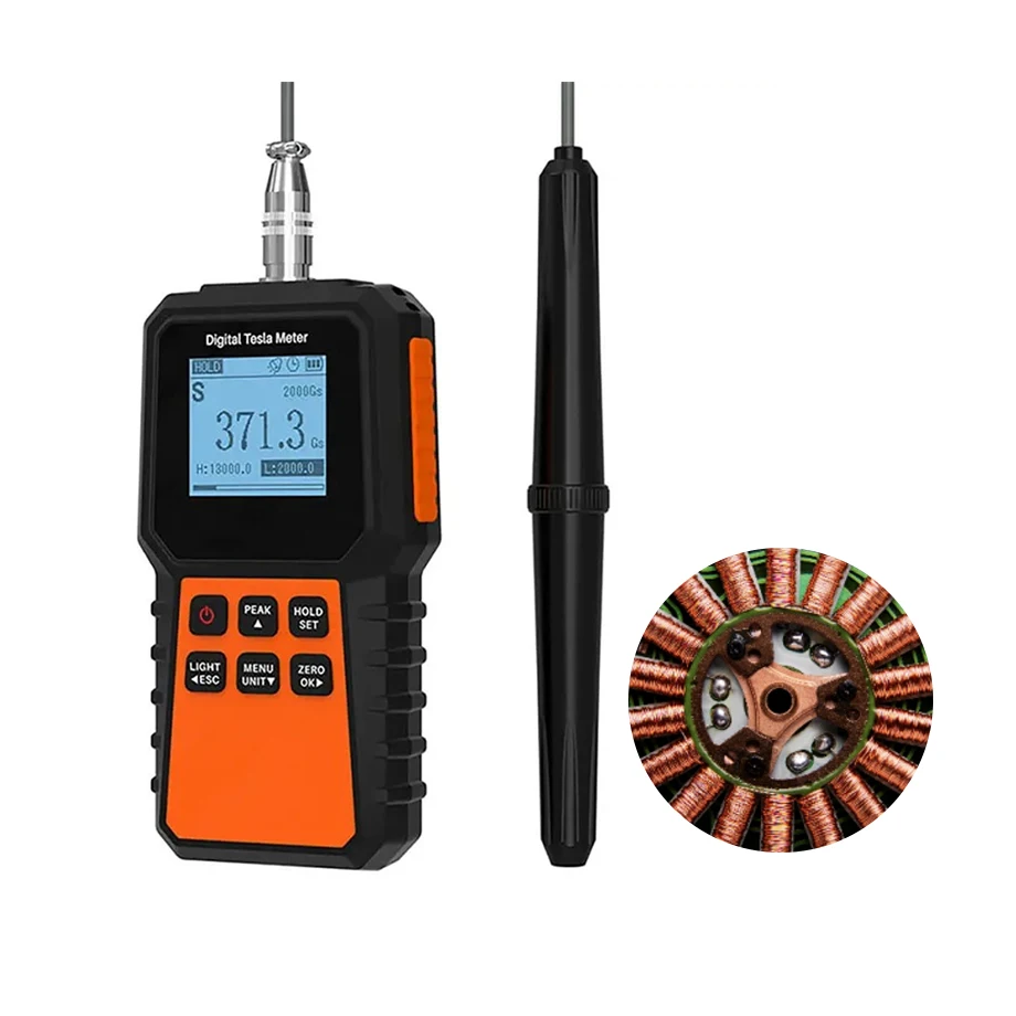 Ручной цифровой измеритель с постоянным магнитом магнитного потока поля поверхности