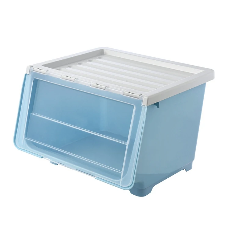 Stackable Plastic Box Home Storage Organization Storage Boxes Organizer