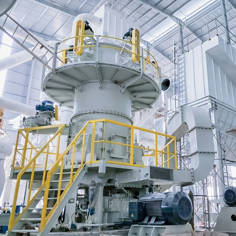 1250 Mesh Barite Dolomite Talcum Calcium Carbonate Vertical Powder Roller Grinding Mill Machine