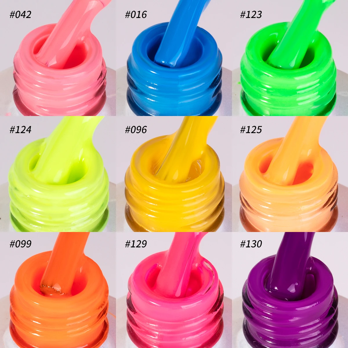 Nail Salon Art Soak colour regular uv gel set 160pcs kit Manicure Nail Art Salon vernis permanent Uv gel Disco nail polish set