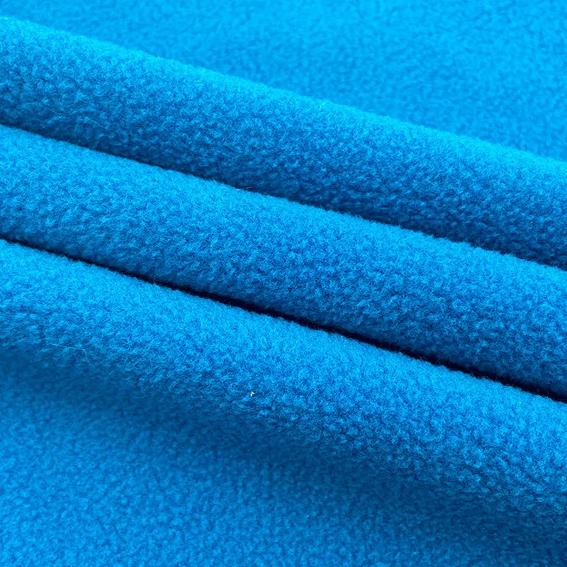 Recycled Polyester Plastic Recycled Polar Fleece Fabric For Winter Clothing And Blankets