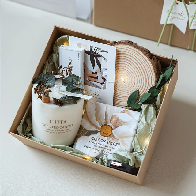 NEW Creative Scented candles soy wax plant scented Candle natural flavor scented candles for wedding decorations gift