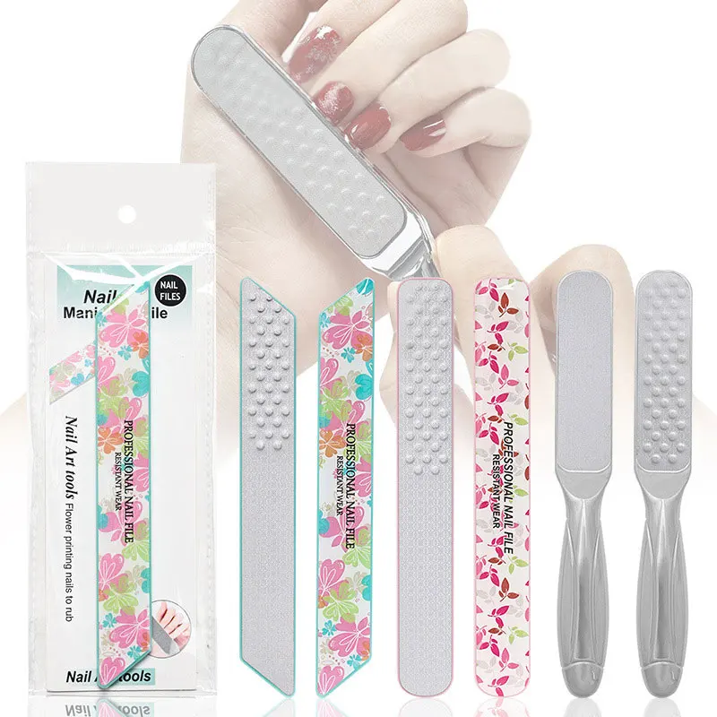 C431 SAFENG Stainless Steel Nail File Professional Pedicure Tool Metal Nail File Foot File Manicure For Nail Care
