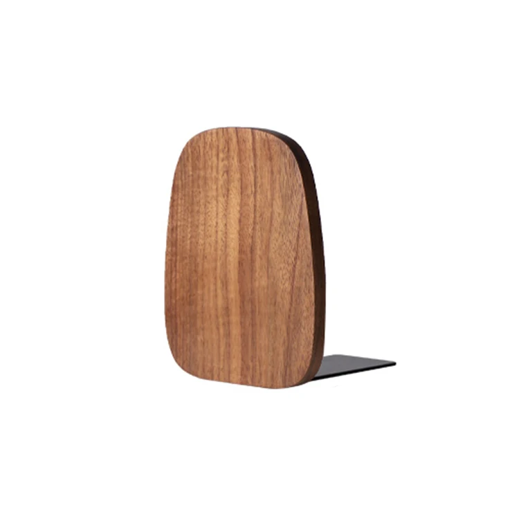 Creative office students wooden decorative book holder simple book block wood bookstand