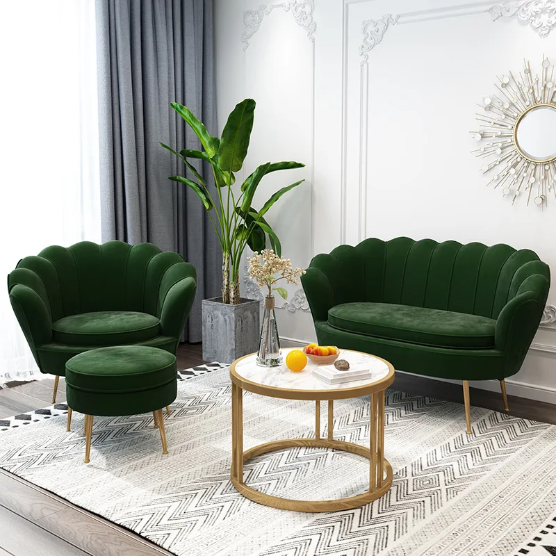 Sofa Set Office Chinese Style Y Fabric Sofa Set