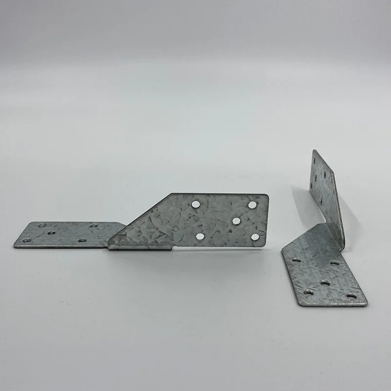 The metal material used for engineering construction is galvanized with high hardness Hurricane Tie