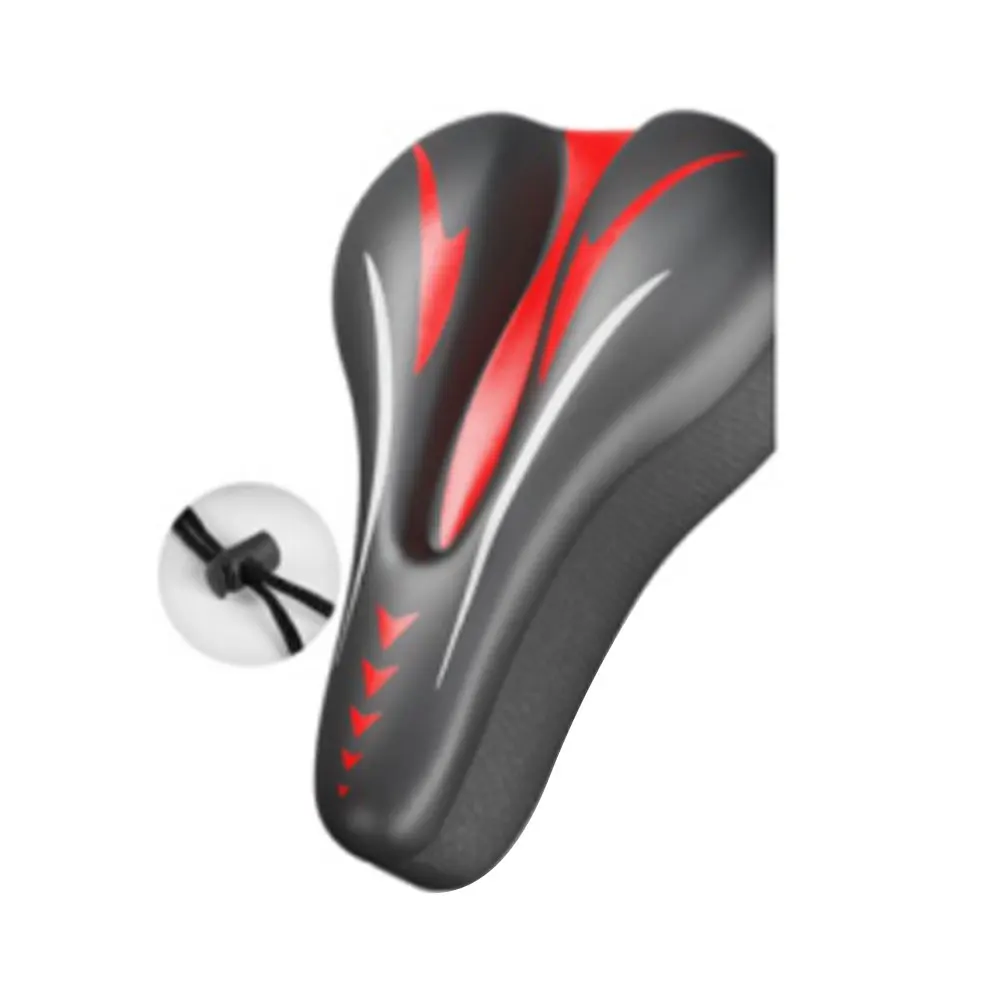 Mole Mole Wide Mountain Bike Saddle Seat Two Bike Banana Seat Cushion for Indoor or Outdoor Cycle