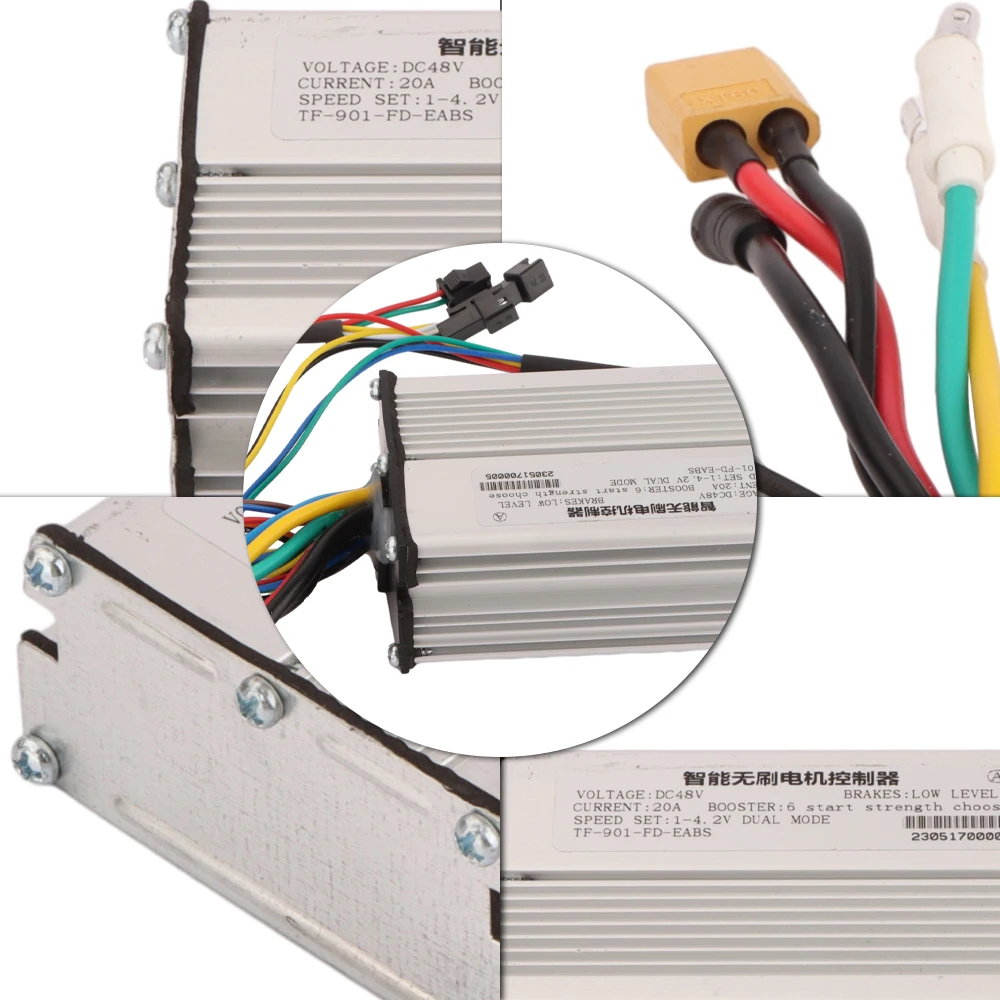 Factory Direct Sale Dual Drive Parts Motor Electric Scooter Controller For Sealup