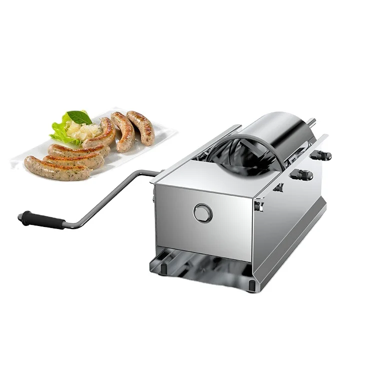 3L household horizontal style manual sausage stuffer